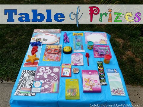 games for prizes at a party|prizes for winning games.